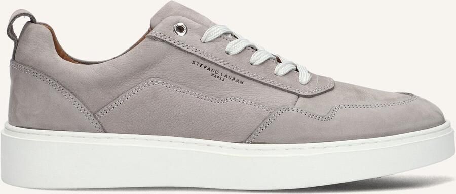 STEFANO LAURAN Lage Sneakers Heren Lj2501 Maat: 41 Materiaal: Nubuck Kleur: Grijs