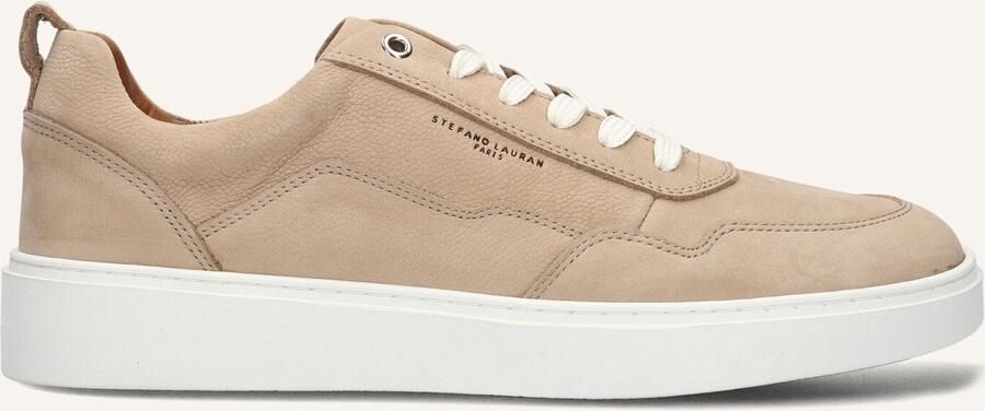 STEFANO LAURAN Lage Sneakers Heren Lj2501 Maat: 46 Materiaal: Suède Kleur: Beige