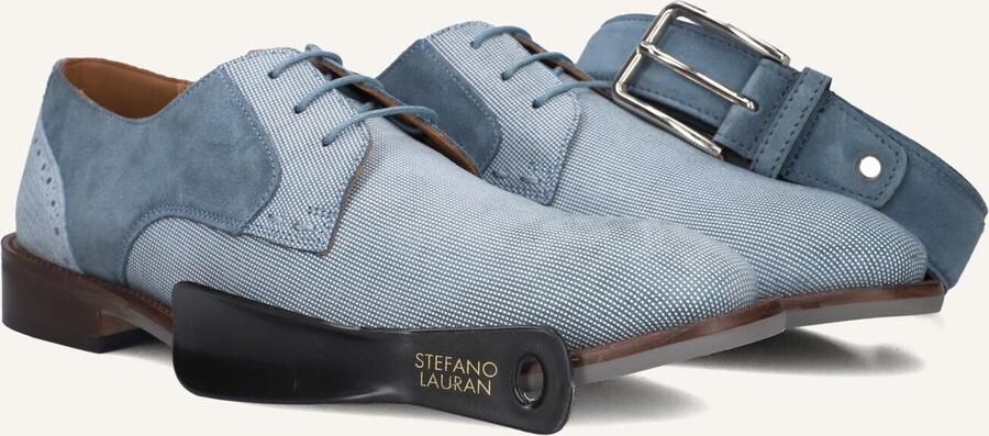Stefano Lauran Msh00100086. Nette schoenen Veterschoenen Heren Blauw - Foto 6