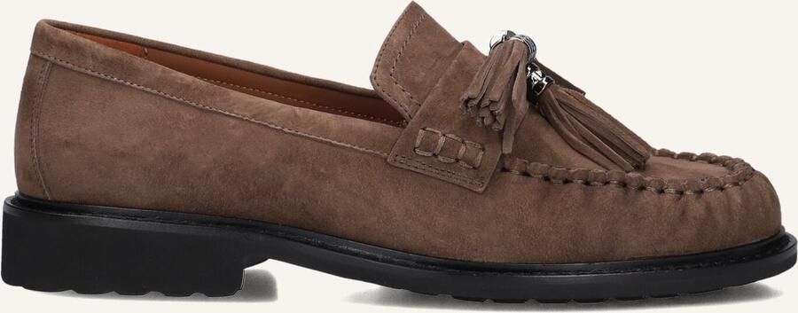 STEFANO LAURAN Loafers Dames Pe2013 Maat: 38 5 Materiaal: Suède Kleur: Taupe - Foto 2