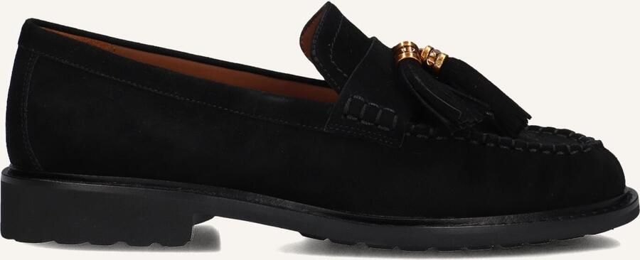 STEFANO LAURAN Loafers Dames Pe2013 Maat: 39 Materiaal: Suède Kleur: Zwart - Foto 2