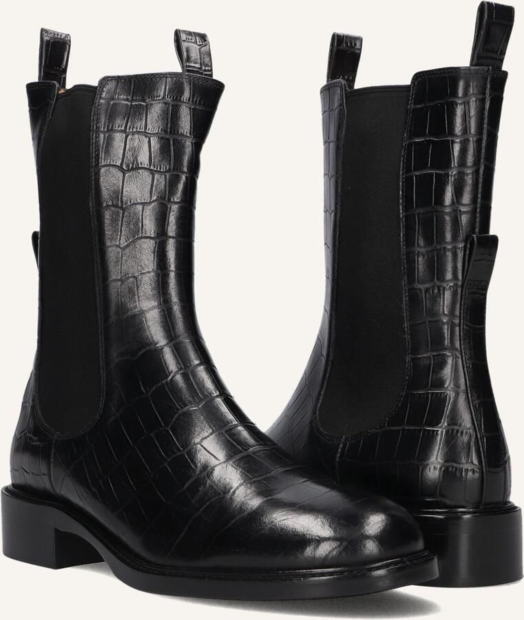 STEFANO LAURAN Enkellaarsjes Dames Pe2046 Maat: 36 Materiaal: Leer Kleur: Zwart - Foto 2