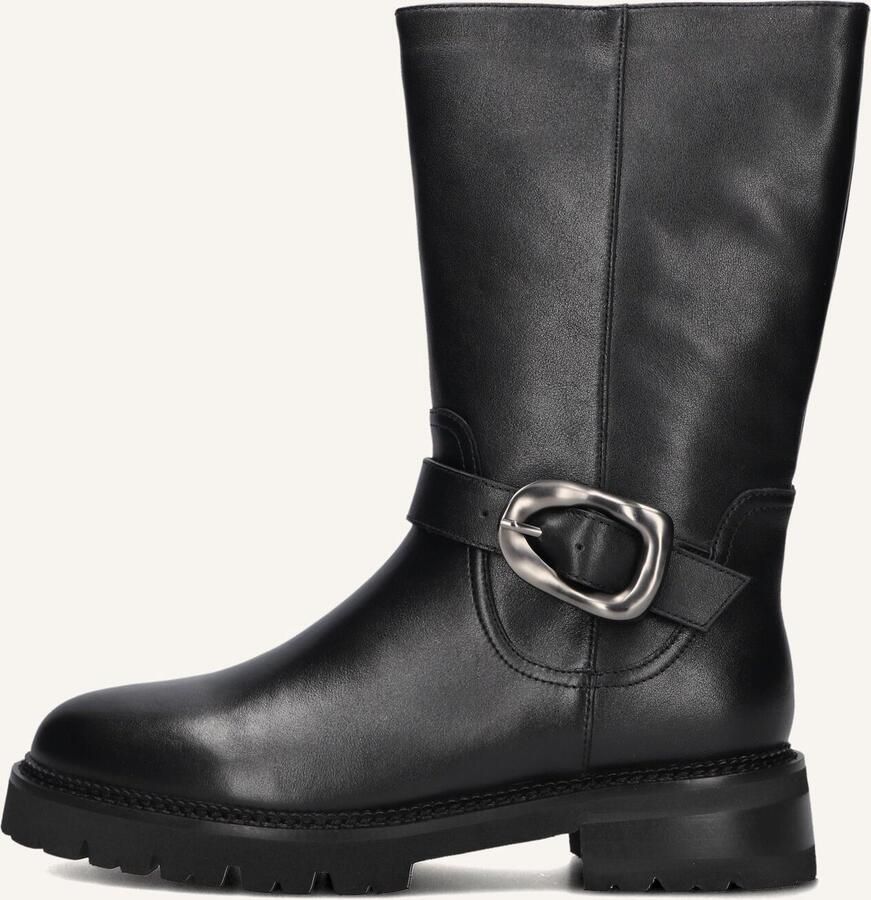 STEFANO LAURAN Biker Boots Dames Pe2052 Maat: 41 Materiaal: Leer Kleur: Zwart - Foto 2