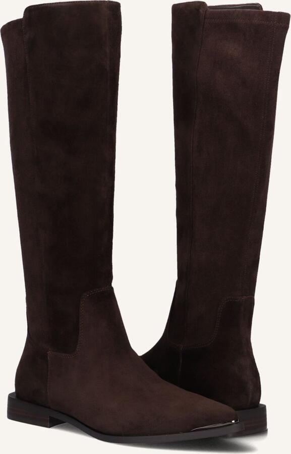 STEFANO LAURAN Hoge Laarzen Dames Pe2059 Maat: 36 Materiaal: Suède Kleur: Bruin - Foto 3