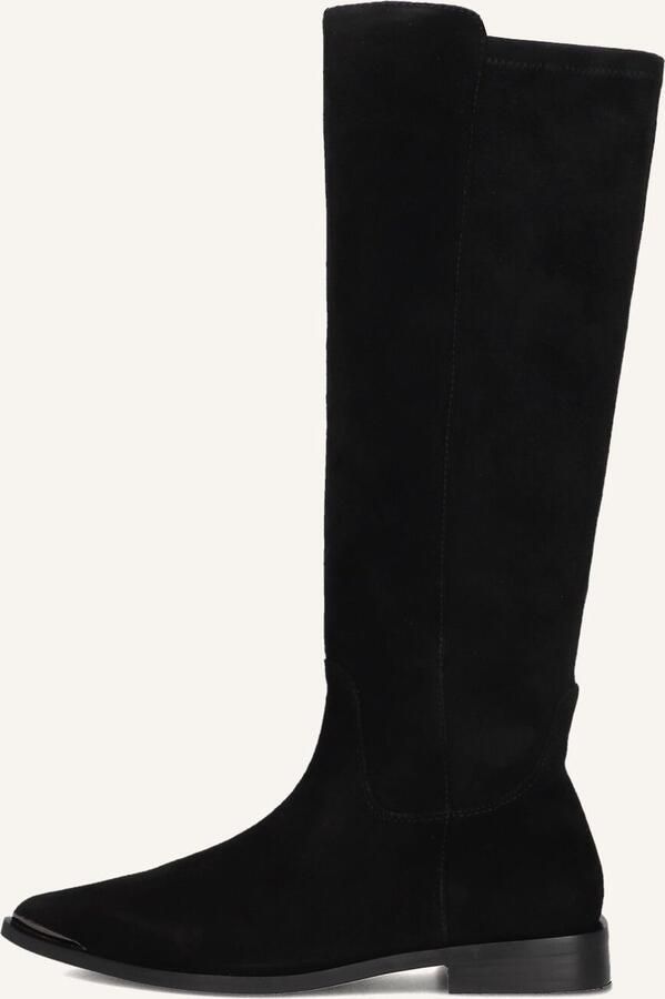 STEFANO LAURAN Hoge Laarzen Dames Pe2059 Maat: 37 Materiaal: Suède Kleur: Zwart - Foto 2