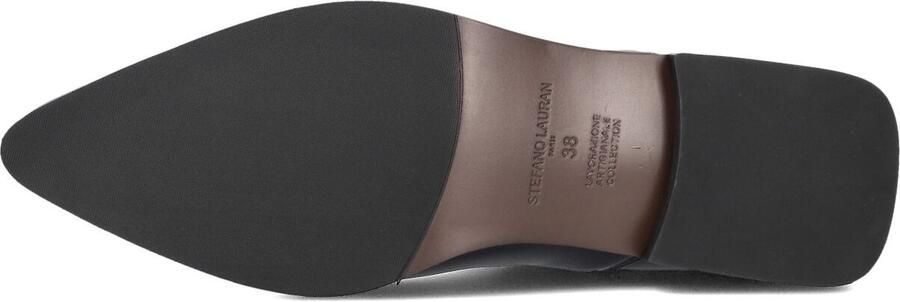STEFANO LAURAN Chelsea Boots Dames Pe2061 Leer Zwart