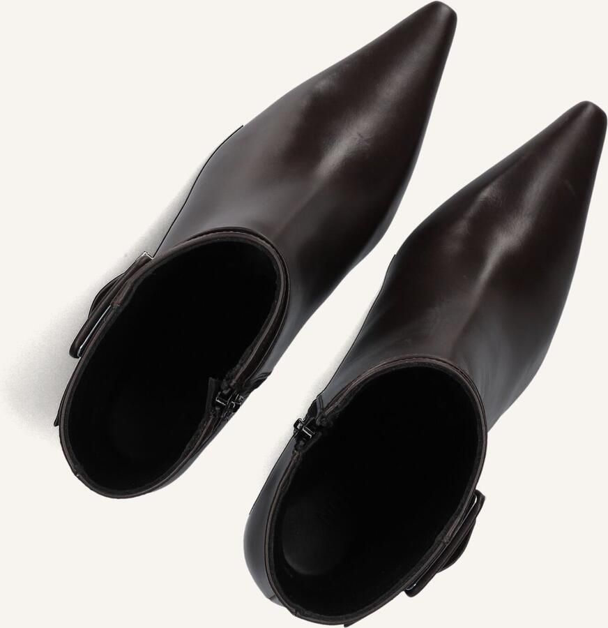 Stefano Lauran Penny2 Enkellaarsjes Enkelboots met rits Dames Bruin - Foto 2