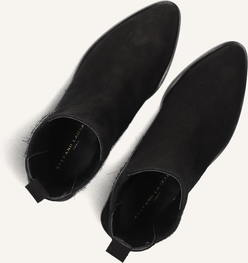 STEFANO LAURAN Enkellaarsjes Dames S3283 Maat: 38 Materiaal: Suède Kleur: Zwart - Foto 2