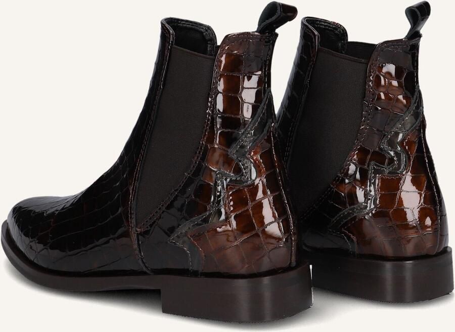 STEFANO LAURAN Enkellaarsjes Dames S3298 Maat: 38 Materiaal: Lakleer Kleur: Bruin - Foto 4