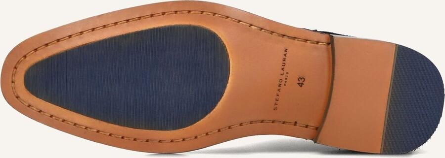 STEFANO LAURAN Chelsea Boots Heren Sl124h500 Maat: 42 Materiaal: Leer Kleur: Blauw - Foto 2