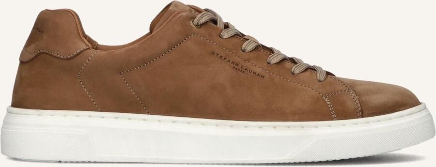 STEFANO LAURAN Lage Sneakers Heren Sl124h600 Maat: 43 Materiaal: Leer Kleur: Beige