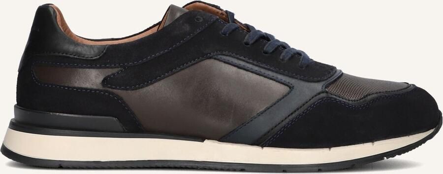 STEFANO LAURAN Lage Sneakers Heren Sl124h610 Maat: 42 Materiaal: Leer Kleur: Blauw - Foto 2