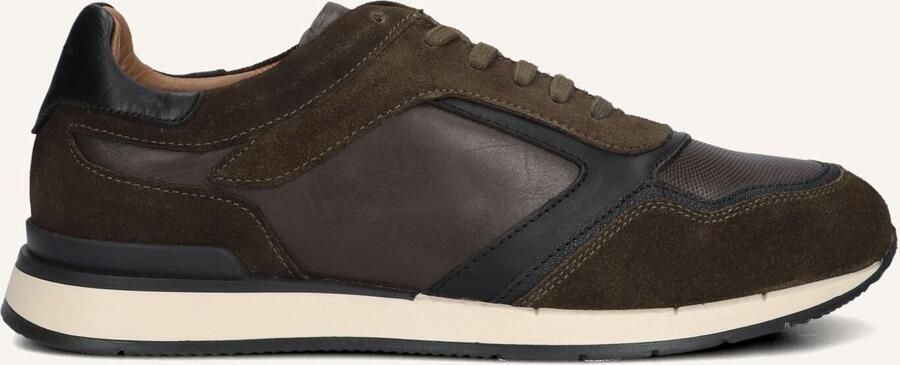 STEFANO LAURAN Lage Sneakers Heren Sl124h610 Maat: 44 Materiaal: Leer Kleur: Bruin