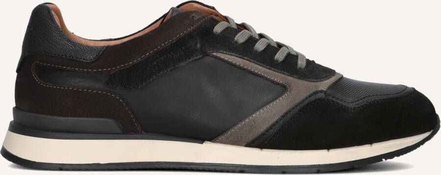 STEFANO LAURAN Lage Sneakers Heren Sl124h610 Maat: 40 Materiaal: Leer Kleur: Zwart