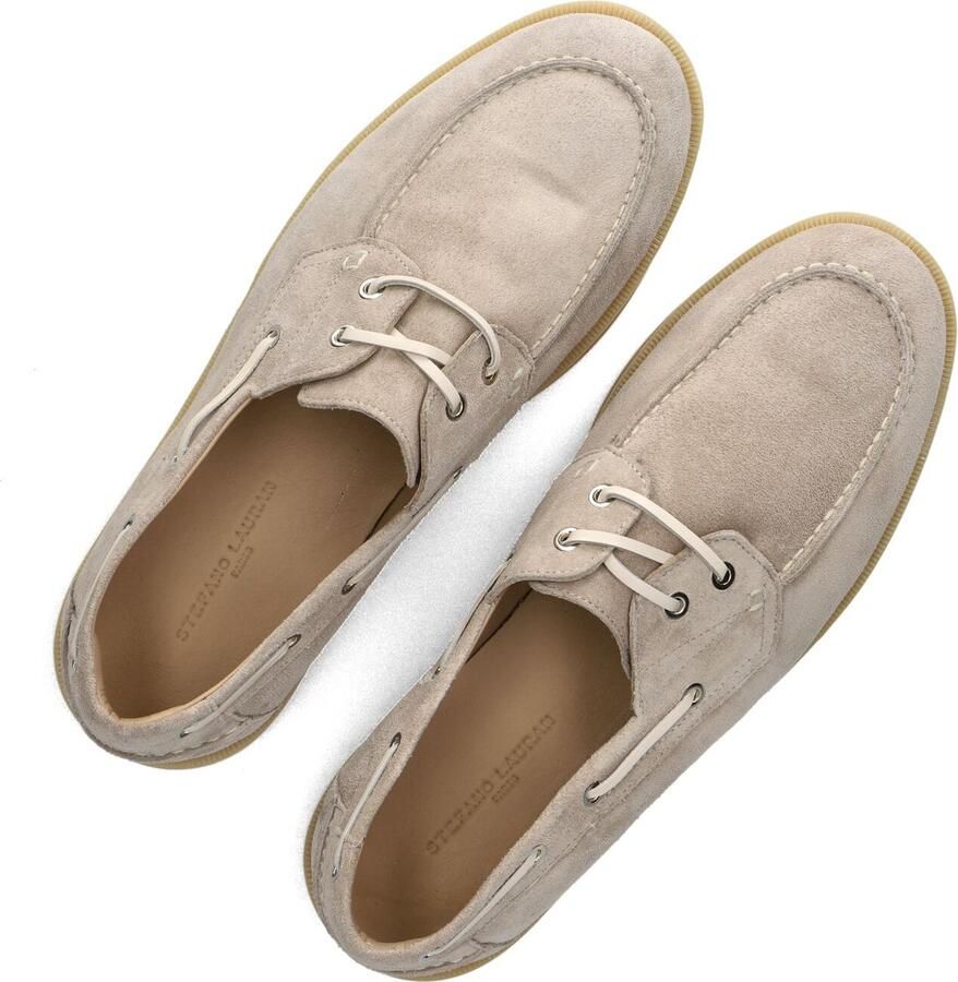 STEFANO LAURAN Veterschoenen Heren Sl4000 Suède Beige - Foto 2