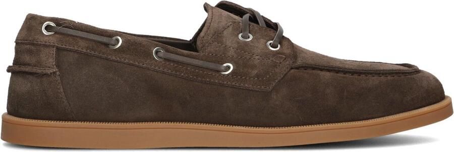 STEFANO LAURAN Veterschoenen Heren Sl4000 Suède Bruin - Foto 2