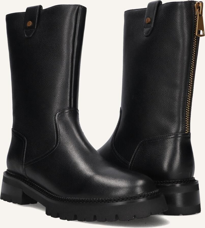STEFANO LAURAN Enkellaarsjes Dames St2156 Maat: 37 Materiaal: Leer Kleur: Zwart - Foto 2
