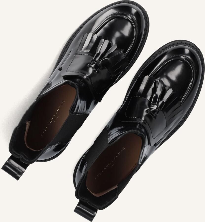 STEFANO LAURAN Chelsea Boots Dames St3046 Maat: 38 Materiaal: Lakleer Kleur: Zwart - Foto 2