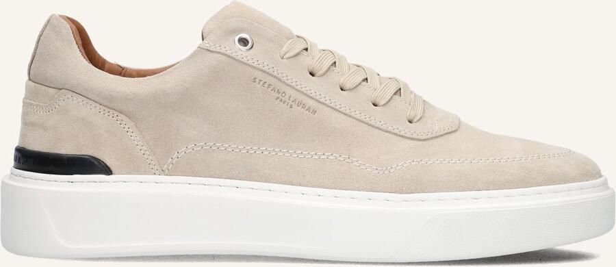 STEFANO LAURAN Lage Sneakers Heren Star 001 Maat: 48 Materiaal: Suède Kleur: Beige