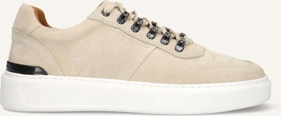 STEFANO LAURAN Lage Sneakers Heren Star 003 Suède Beige