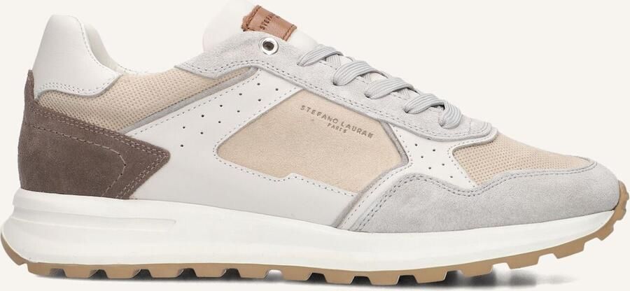 STEFANO LAURAN Lage Sneakers Heren Star 005 Maat: 43 Materiaal: Suède Kleur: Beige