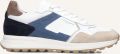 Stefano Lauran Star 005 Sneakers Textiel Heren Wit - Wit