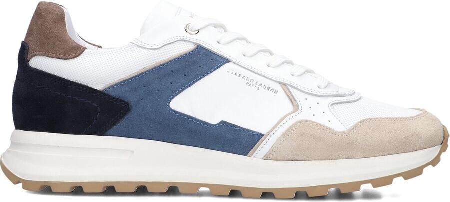 Stefano Lauran Star 005 Sneakers Textiel Heren Wit