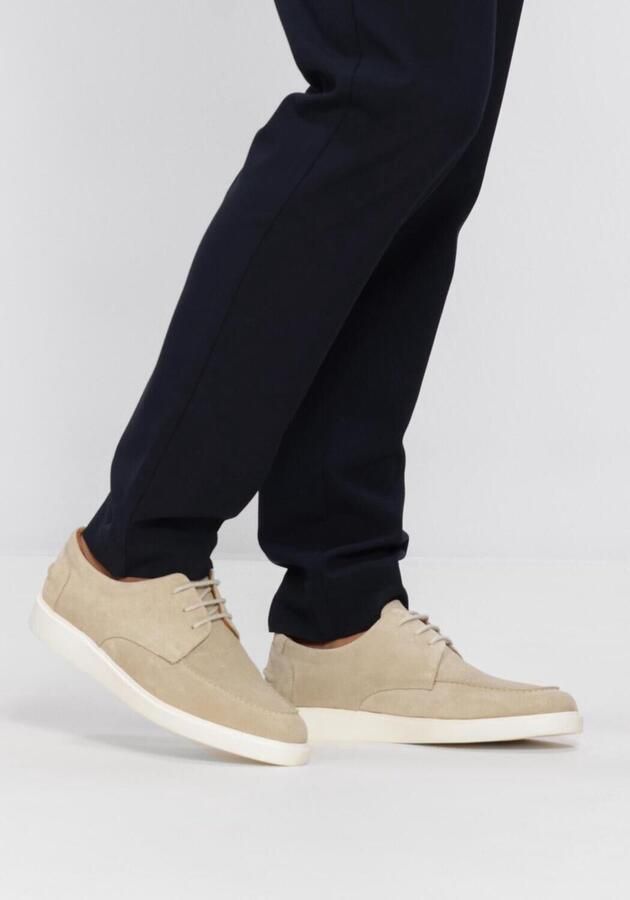 STEFANO LAURAN Veterschoenen Heren Star 10 Maat: 41 Materiaal: Suède Kleur: Beige - Foto 6