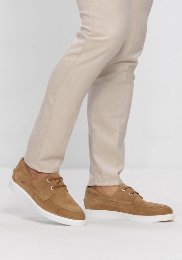 STEFANO LAURAN Veterschoenen Heren Star 11 Maat: 47 Materiaal: Suède Kleur: Camel - Foto 6