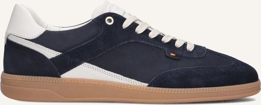 STEFANO LAURAN Lage Sneakers Heren Star 18 Maat: 47 Materiaal: Leer Kleur: Blauw