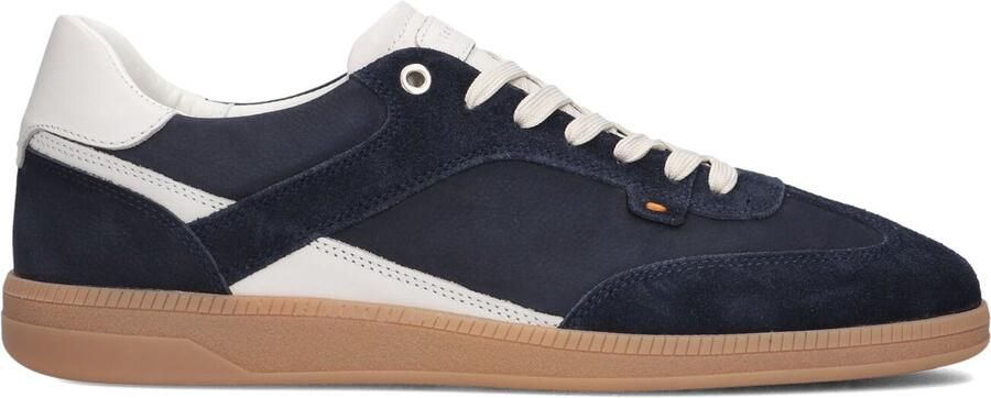 STEFANO LAURAN Lage Sneakers Heren Star 18 Maat: 40 Materiaal: Leer Kleur: Blauw