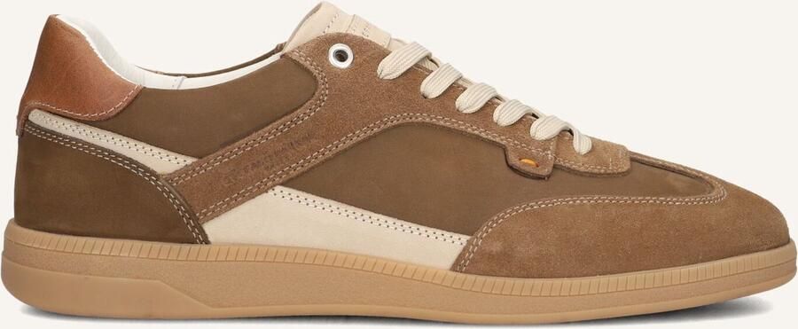 STEFANO LAURAN Lage Sneakers Heren Star 18 Maat: 42 Materiaal: Leer Kleur: Bruin