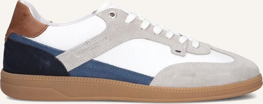 STEFANO LAURAN Lage Sneakers Heren Star 18 Maat: 42 Materiaal: Leer Kleur: Wit