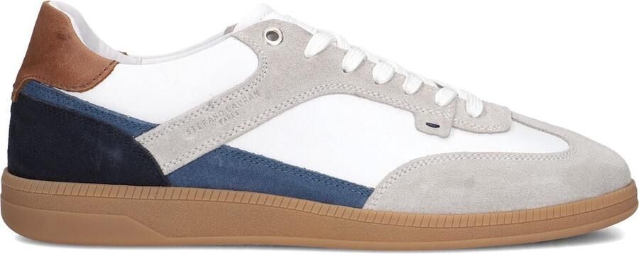 STEFANO LAURAN Lage Sneakers Heren Star 18 Leer Wit