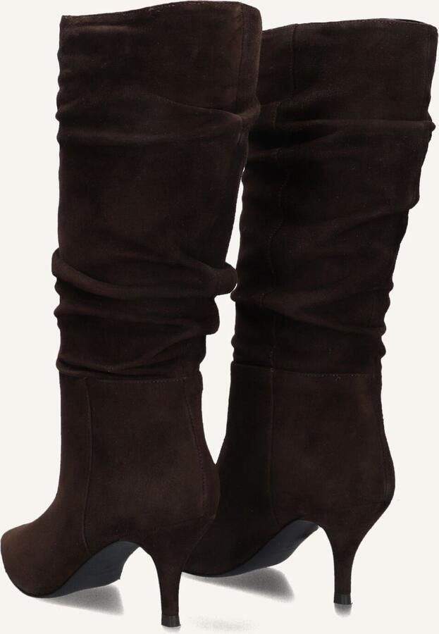 STEFANO LAURAN Hoge Laarzen Dames Tati17 Maat: 38 Materiaal: Suède Kleur: Bruin - Foto 2