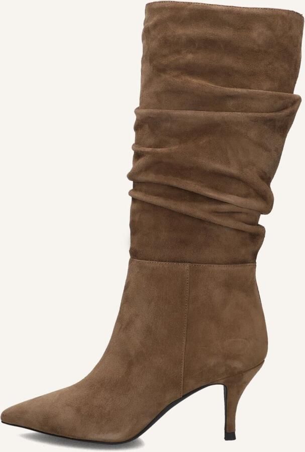 STEFANO LAURAN Hoge Laarzen Dames Tati17 Maat: 36 Materiaal: Suède Kleur: Bruin - Foto 2