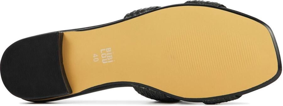 BiBi Lou Sandalen Dames Damesschoenen Leer Blokhak hoogte 5 cm 841Z70HG Goud - Foto 11