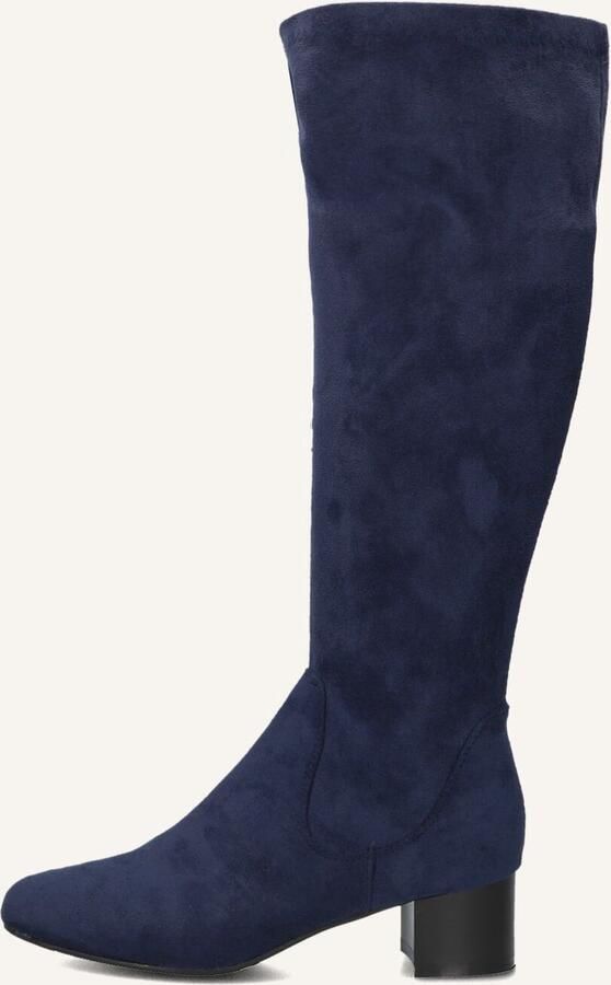 STEFANO LAURAN Hoge Laarzen Dames Xtm16891-1 Maat: 37 Materiaal: Suèdelook Kleur: Blauw - Foto 3