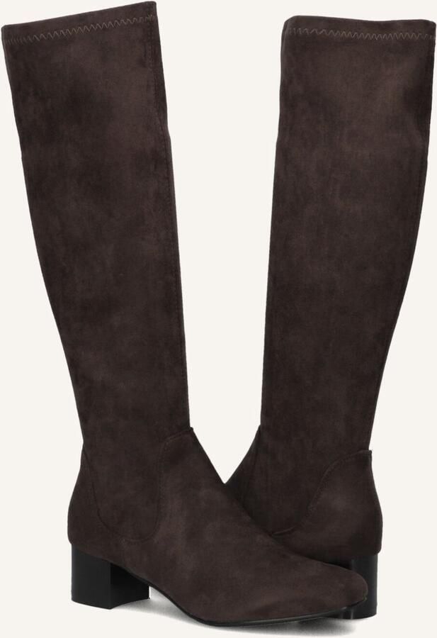 STEFANO LAURAN Hoge Laarzen Dames Xtm16891-1 Maat: 43 Materiaal: Suèdelook Kleur: Bruin - Foto 3