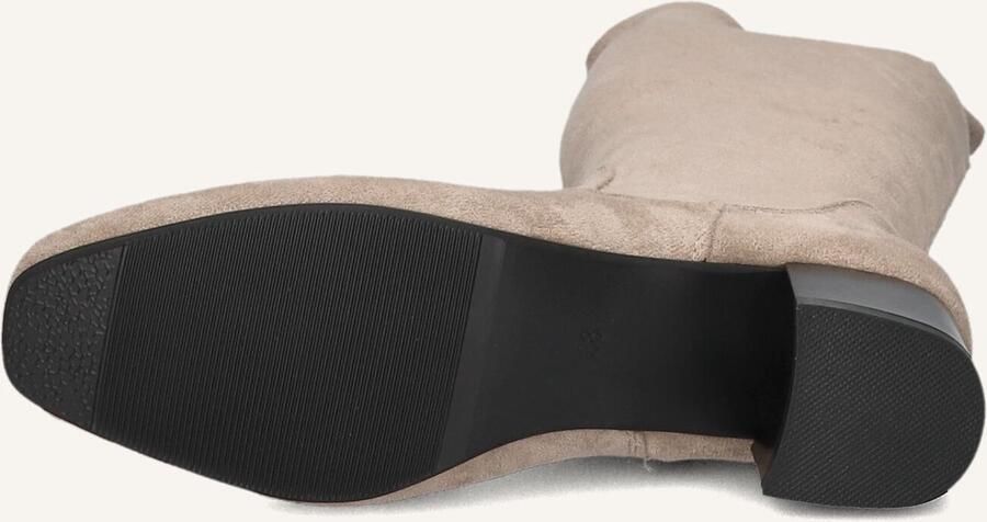 STEFANO LAURAN Hoge Laarzen Dames Xtm16891-1 Maat: 38 Materiaal: Suèdelook Kleur: Taupe - Foto 3