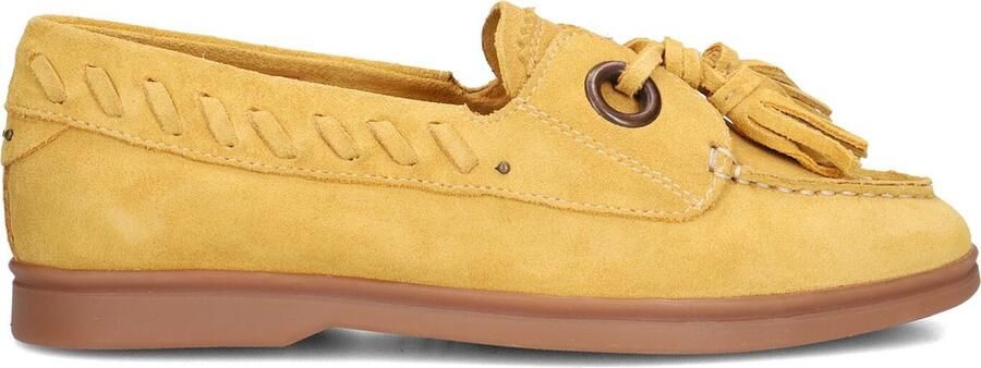 STEFANO LAURAN Loafers Dames Zalama-30 Suède Geel