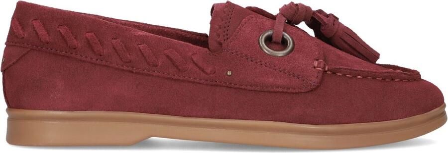 STEFANO LAURAN Loafers Dames Zalama-30 Suède Rood
