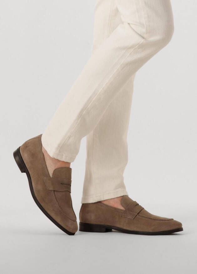Stefano Lauran Strefano Lauran Loafers Instappers Heren Beige