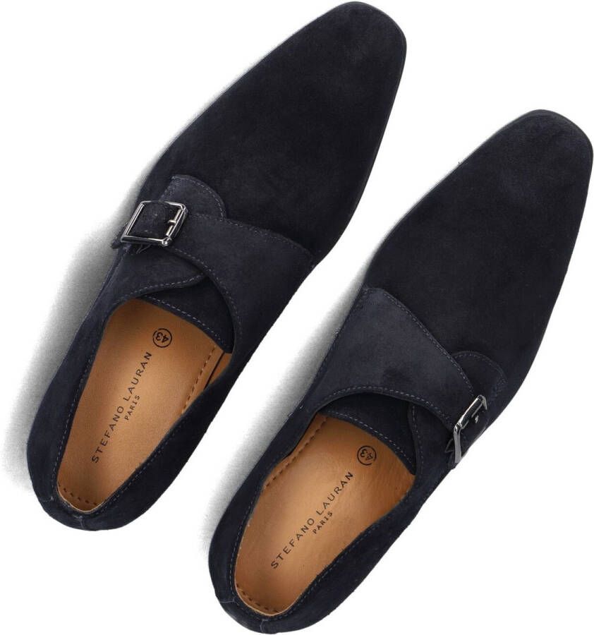 STEFANO LAURAN Nette Schoenen Heren 84702 Maat: 43 5 Materiaal: Suède Kleur: Blauw - Foto 2