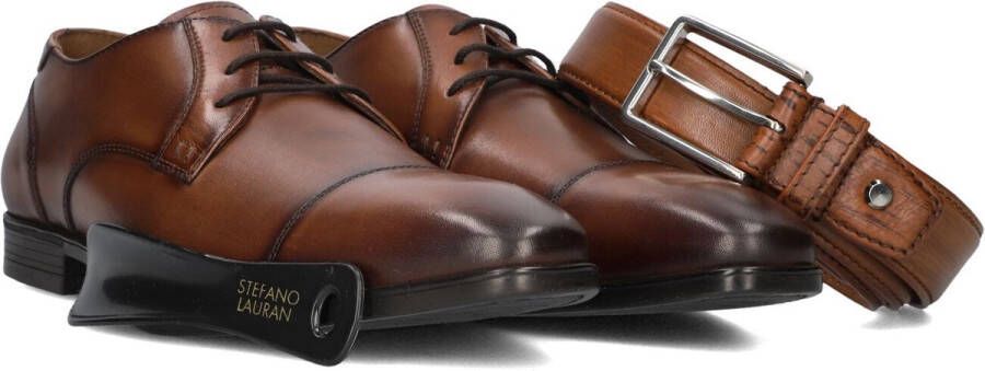 Stefano Lauran Veter Nette schoenen Veterschoenen Heren Bruin