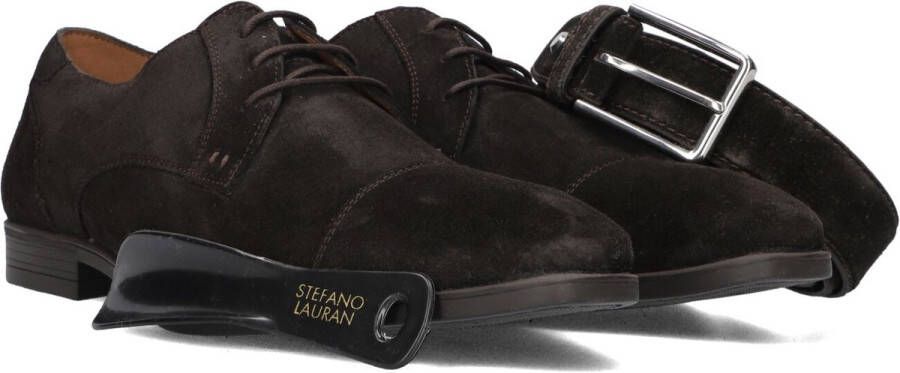 Stefano Lauran Veter Nette schoenen Veterschoenen Heren Zwart