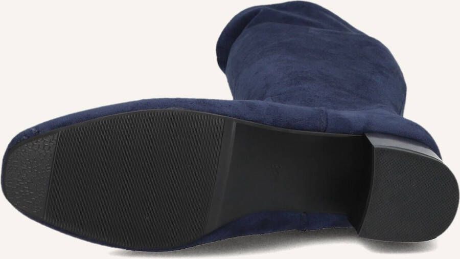 STEFANO LAURAN Hoge Laarzen Dames Xtm16891-1 Maat: 40 Materiaal: Suèdelook Kleur: Blauw - Foto 3