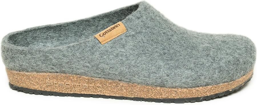 Gottstein Steg n 208 Pantoffels grijs