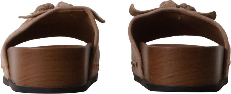 Stephan Paris Slippers met plateauzool om gewoon aan te trekken