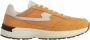 S.w.c. Stepney Workers Club Osier S-Strike Suede Mix Sneakers Yellow Heren - Thumbnail 1